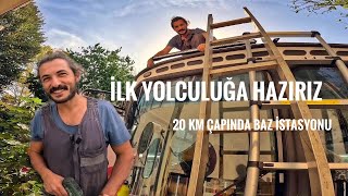 KARAVANIMIZ GÖÇEBE İLK YOLUNA HAZIR  20 km ÇAPINDA BAZ İSTASYONU BULABİLİYORUZ [upl. by Tennes]