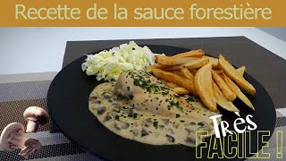 Suprême de poulet sauce forestière [upl. by Ahsekram164]