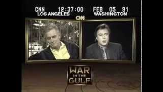 Hitchens vs Heston  Gulf War 02051991 [upl. by Anihtyc]