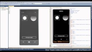 Windows Phone 7  Animasyon Oluşturma ve Oynatma  wwwonurtirpancom [upl. by Ceevah]