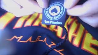 SUDADERA THRASHER ORIGINAL VS FAKE [upl. by Aicilet]