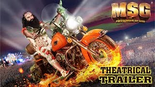 MSG The Messenger  Official Theatrical Trailer  Saint Gurmeet Ram Rahim Singh Ji Insan [upl. by Gaudet13]