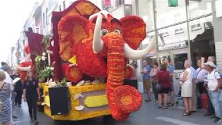 Bloemencorso Blankenberge 2017  Wernhout Zundert  Als een olifant in een porseleinkast [upl. by Elleimac]