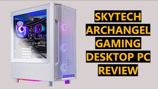 Skytech Gaming Archangel Gaming PC Desktop Review 2024 [upl. by Atiker]