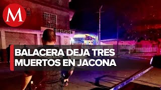 Ataque armado deja tres heridos en Jacona Michoacán [upl. by Thilde]