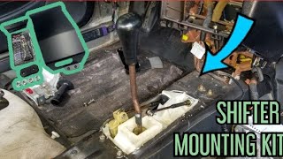 How to installed a Shifter Mounting Plate Kit on DCEGEKEF with K Swap RSX shifter [upl. by Nnaihs]