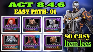 Mcoc Act 846 Easy Path Completion glykhan [upl. by Ennoid]