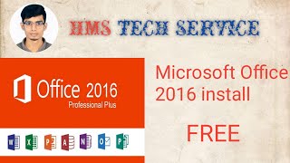 How to Download Microsoft Office 2016 for FREE  Bangla tutorial hmstechservice [upl. by Ennairek509]