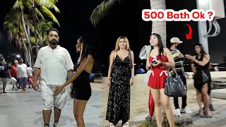 4K HDR  How is Thailand Pattaya Now So many freelancers 🥵😋 at beach road pattaya nightlife [upl. by Antonina]