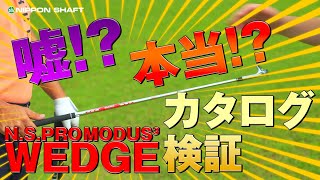 嘘か本当か徹底検証！NSPRO MODUS3 WEDGE！【検証】 [upl. by Annaira]