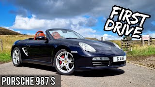 Is It A Proper PORSCHE 987 Boxster S FIRST DRIVE [upl. by Ahsa]