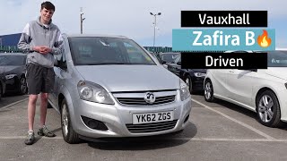 2012 Vauxhall Zafira MK2 Road Test amp Review  Mattys Cars [upl. by Pansir103]