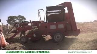 Demo batteuse darachide ©AGRIPRO AFRICA 2017 [upl. by Ekusuy]