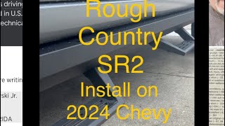 2024 Silverado Trail Boss Steps install [upl. by Sidran524]