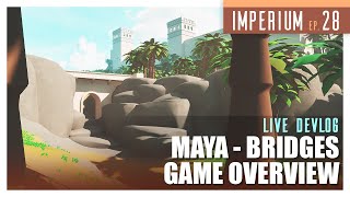 Making Models in Maya for UE5  Open World Gladiator Game  Imperium UE5 LIVE [upl. by Nirihs]