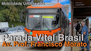 Av Prof Francisco Morato São Paulo  Mobilidade Urbana 94 [upl. by Ayokahs]