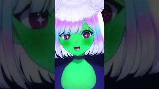 let me probe your brain real quick 👽💚 asmr vtuber shorts [upl. by Aynat]