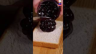 Jelly Sandwich 🥪 food satisfying shorts foryou [upl. by Nosidda]