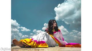 Simple stylish Saree photography poses for girls Instagram facebook DP photo poses Poses in saree [upl. by Flavius]