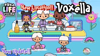 Toca Boca New Location Voxella  Toca Life World New Location  NecoLawPie [upl. by Arakaj]