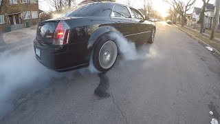 300c SRT8 Burnout [upl. by Fancy]