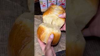 Brioche bread briochebread briocherecipe хлебрецепт бриошь булочка закваскадляхлеба завтрак [upl. by Melvin223]