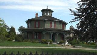 Octagon House from Friendship NY at Genesee Country Village [upl. by Ainelec385]