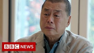 Hong Kong billionaires last interview as a free man  BBC News [upl. by Popele]