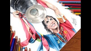 Carles Puyol drawing [upl. by Yemrej729]