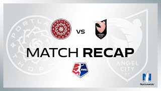 FULL HIGHLIGHTS  Portland Thorns FC vs Angel City FC [upl. by Jessalyn]