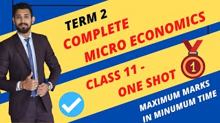 COMPLETE MICRO  One SHOT  Class 11  Economics  Full Syllabus in one video [upl. by Alinoel]