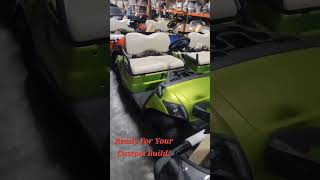 New Gas Yamaha QUALITY Golf Carts Ready To Build Out The Way You Want Them yamahagolfcart [upl. by Bernardi118]