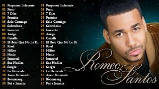 Romeo Santos Sus Mejores Canciones 2024  Bachatas Mix 2024  Romeo Santos Exitos 2024 [upl. by Novyaj]