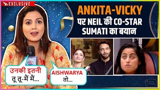 Neils CoStar Sumati Shocking Reaction On Aishawarya Showers Love On AnkitaVicky In Bigg Boss 17 [upl. by Beutner]