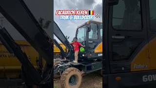 EXCAVATOR KEREN🇧🇪 TRUK amp BULLDOZER🏁bekoexcavatortrukolenglabubuteloletcranehantutruksapiff [upl. by Tiffanie]