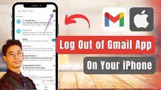 How to Log Out of Gmail on iPhone [upl. by Leasia804]