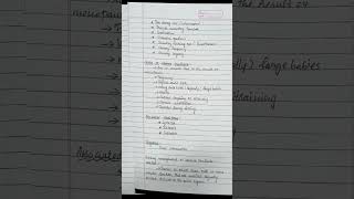 OBGUTERINE PROLAPSE NOTES ON NURSING STUDENTS  NOTES SHORTS [upl. by Dewie]