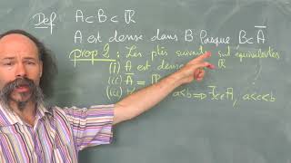 C1  Notions de densité topologie de R [upl. by Chesna]