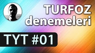 TYT Fizik Denemesi 01  TURFOZ YKS Fizik Denemeleri Çözümleri [upl. by Larred]