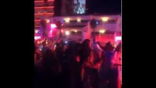 Leonardo DiCaprio at the Ushuaia club in Ibiza Party time 27072014 [upl. by Sabir]