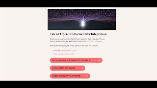 10 minutes to Install Talend Open Studio for Data Integration [upl. by Nalro]