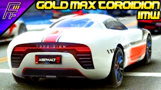 UNDERRATED INTENSITY GOLD MAX Toroidion 1MW 6 Rank 4806 Asphalt 9 Multiplayer feat UERK Finn [upl. by Clevie552]