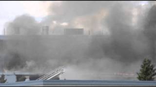 Raw Video Deadly Explosion at Minn Paper Mill [upl. by Macintyre]