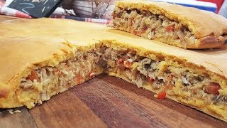 Empanada gallega de atún y caballa en masa suave [upl. by Vizzone229]