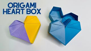 Origami Heart Box [upl. by Alimrahs]