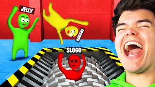 Shredding SLOGO amp CRAINER In GANG BEASTS [upl. by Bashee]