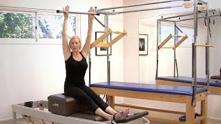 PostNatal Full Studio Pilates Workout [upl. by Cohin]