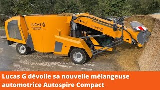 Nouvelle mélangeuse automotrice Lucas G Autospire Compact [upl. by Submuloc]