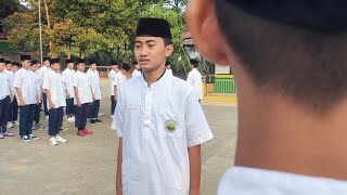 apel pagi perdana ajaran baru di SMP madinatul quran Bogor dan pembagian sertifikat santri teraktif [upl. by Ennaul351]