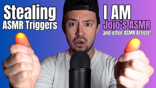 Stealing ASMR Triggers part 2  Jojos ASMR Come To Rest ASMR Massage ASMR Luna Bloom and MORE [upl. by Aibar]